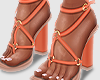 s. Futura Sandal Orange