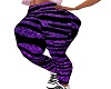 purple zebra leggins