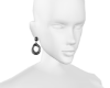 [MM] BLK/SIL Knot Dangly