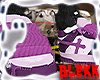 Purple Cross Shoes