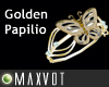 Golden Papilio Ring