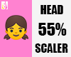 Head Scaler 55%