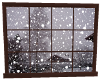 TVS Window animated snow