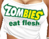 Miz Zombie Eat Flesh