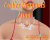 Collier diamants Anna