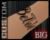 [B] Snappeh Wrist Tattoo