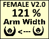 Arm Scaler 121% V2.0