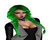 green ponytail