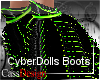 CyberDoll Boots Toxic
