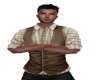 Light Brown Shirt &Vest
