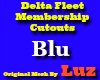 Delta Cutout Blu