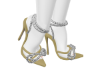 Flax Chain Heels