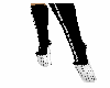 (goto) white blk heels