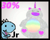 30% Unicorn bed/sleepbag