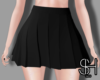 SH - Pleat Skirt Black