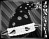 Spiked Santa Blk Hat F