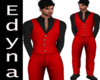 Red Vest Suit