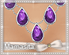 [M]Violet Necklace