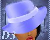 Satin Purple Hat