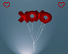 Valentine Balloons XOXO
