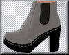 *Ankle Boots Grey Warm