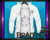 [B]white kitsune hoodie