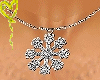 *ALO*SnowFlake Necklace