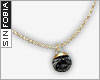 ::S::Onyx gem necklace