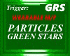 GREEN PARTICLES LIGHTS