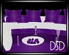 {DSD} Purple White Sofa