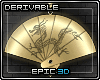 [3D]*Dev* Fan Earrings