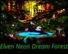 Elven Neon Dream Forest