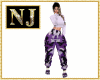 NJ] Sweatsuit  Purple