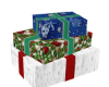 3 Wrapped Gift Boxes 