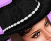 {L} Cowgirl hat black