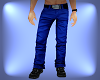 Rocker Blue Pants /belt