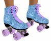 EG Blue Glitter Skates 