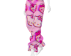 pink hk pants F