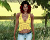 Yellow Lace Butterfly To