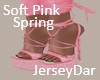Soft Pink Laced Heel