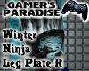 Winter Ninja Leg Plate R