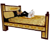 golden romance bed