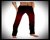 Man's red n black pants