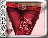 CC.RED TIGER PANTS