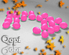 Hot Pink Balloons Floor
