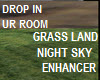 Grass Land w/NIght Sky