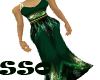 Elegant green xmas dress