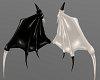 H/Black/White Bat WIngs
