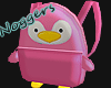 Penguin Backpack Pink