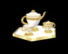 G&B Golden Tea Set